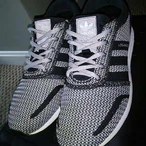 Womens Black n White Adidas